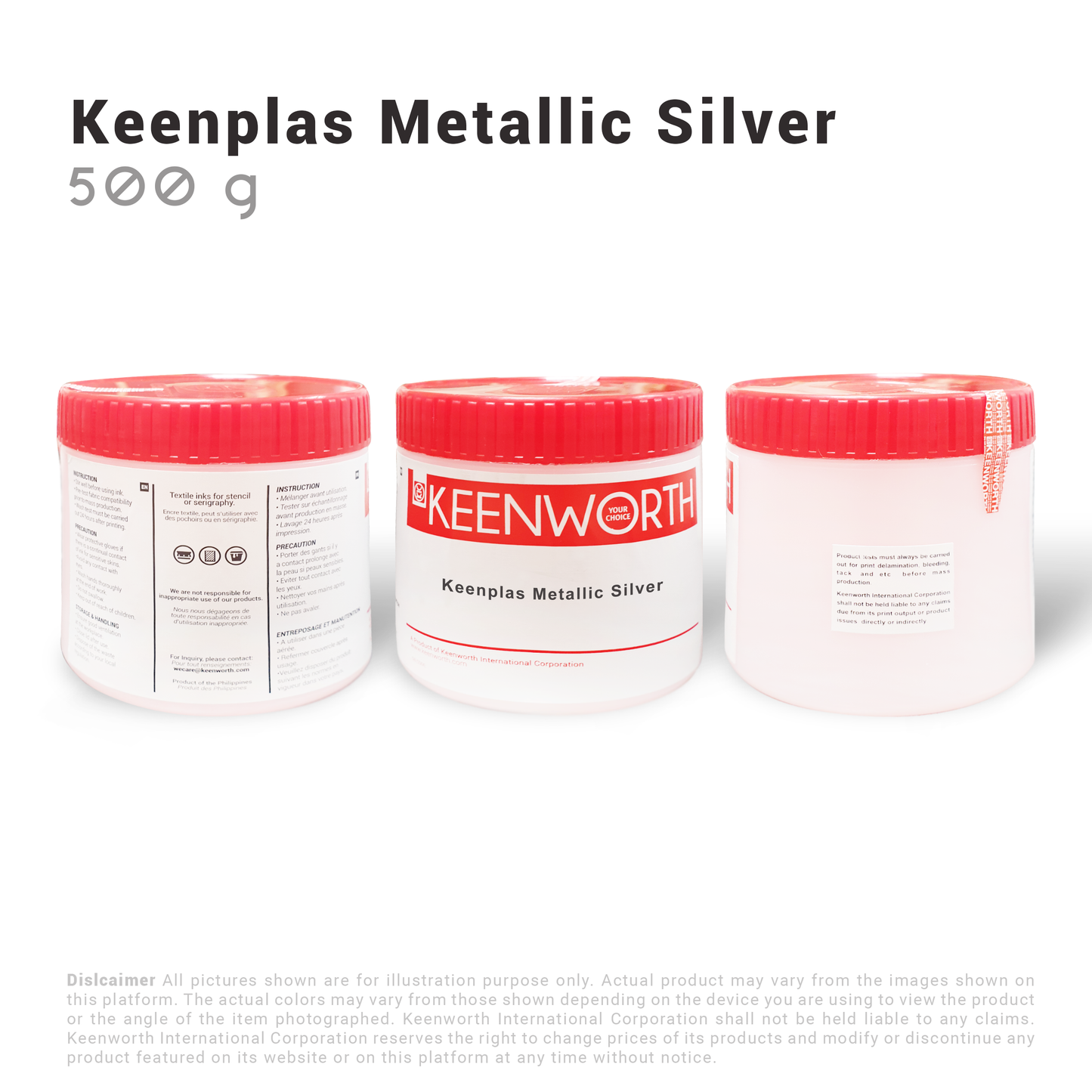 Keenplas Metallic Silver