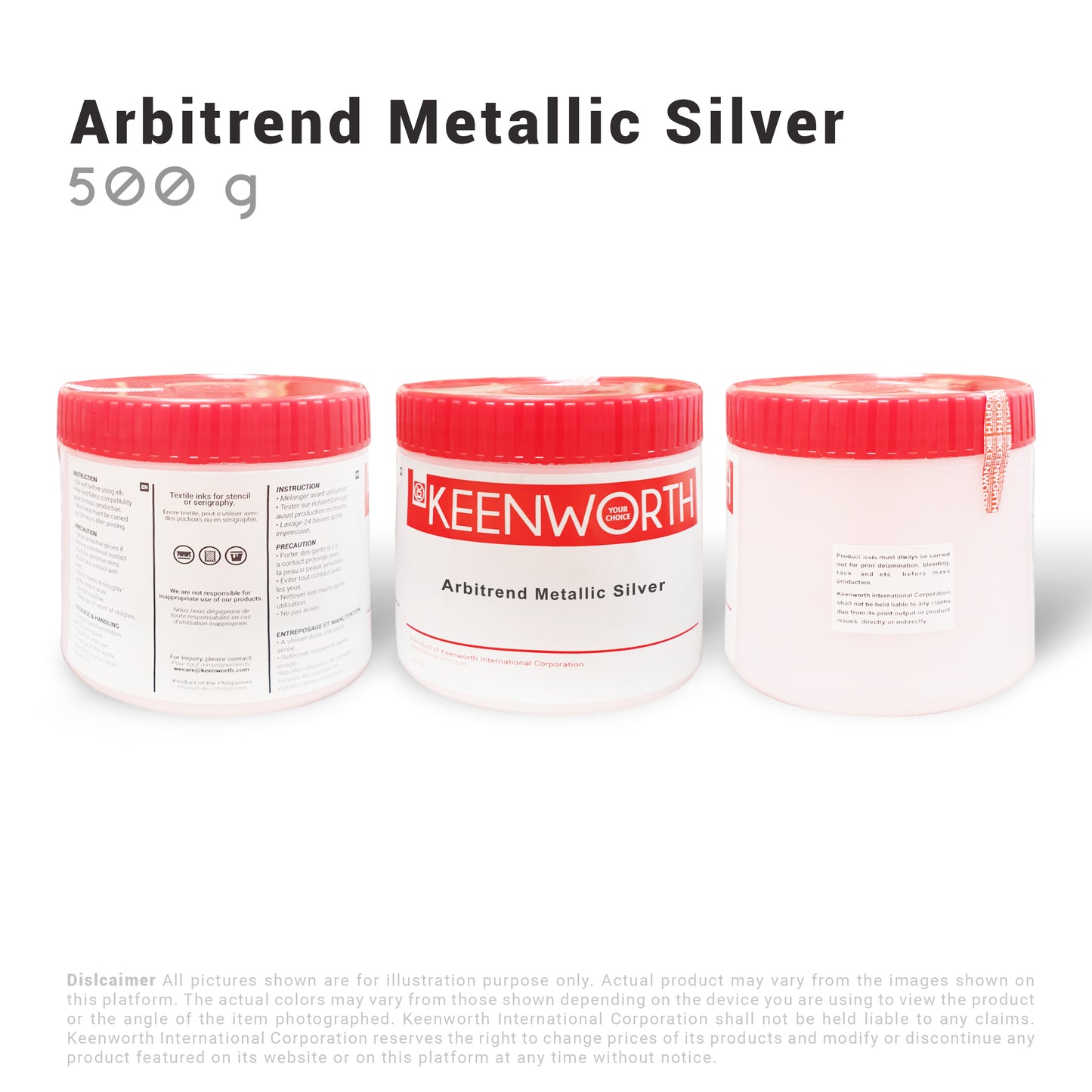 Arbitrend Metallic Silver